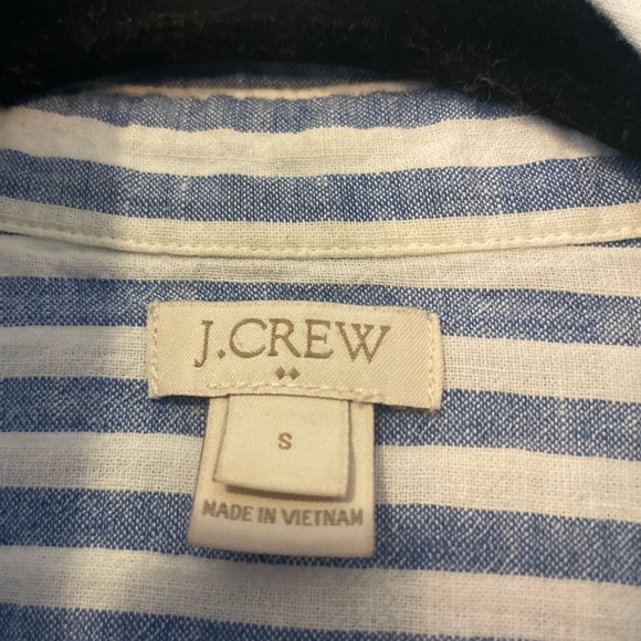 J.Crew Linen Button Up - Picture 2 of 7